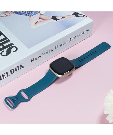 17 Pack Huadea Soft Silicone Bands for Fitbit Sense/Versa 3 - Waterproof Sport Wristbands for Women & Men - Large Size - Buy Online on GoSupps.com