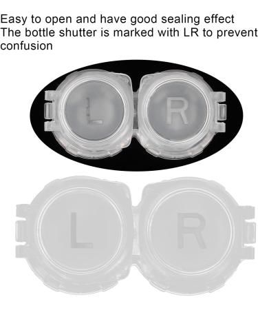 ZJchao Portable Lens Cases & Myopia Eye Care Kit - Travel Lens Box with Mirror Holder & Tweezer - Buy Online on GoSupps.com