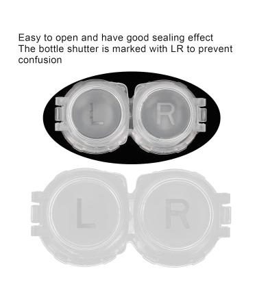 Buy Premium Black Contact Lens Case Set - Halterbox for Safe Storage & Easy Travel | International Shipping Available - Buy Online on GoSupps.com