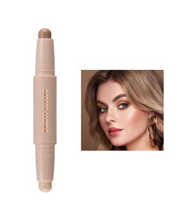 Contour Stick Makeup | Blendable Creamy Bronzer - Waterproof Face Concealer Pen, Bronzer Stick, Face Makeup Stick for Girls Women Troonz