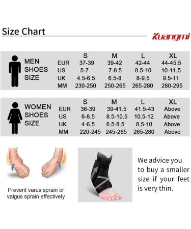 Kuangmi Adjustable Ankle Brace Stabilizer for Sports - XL - Sprained Ankle Support & Injury Recovery - Buy Online on GoSupps.com