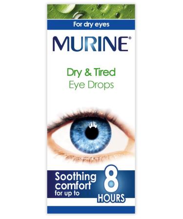 Murine Dry & Tired Eye Drops to Help Refresh and Relieve the Feeling of Tired and Dry Eyes 15 ml (Pack of 1)