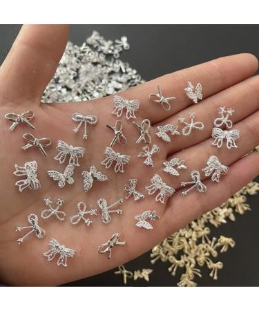 20 Pieces Nail Art Charms - Street Stones Cross-Nail Trailers Bear & Butterfly Nail Gems for DIY Decor - Buy Online on GoSupps.com
