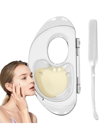 Acrylic makeup palette with stick Cosmetic mixing tray Clear acrylic makeup mixing palette for lipsticks cosmetics highlighter powder