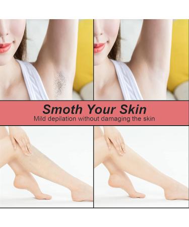 Crystal Hair Eraser for Women and Men - Painless Exfoliation Hair Remover - Portable & Reusable (APINK) - Buy Online on GoSupps.com