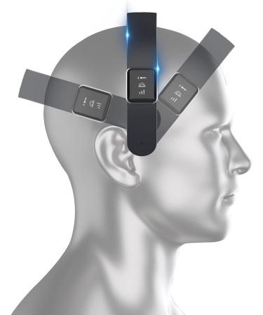 Master Massage H1 Vibration Hair Head Skin Massage Device - 11 Fingers 5 Modes Prussian Blue - Electrical Hair Stimulation & Light Hair Band Design - Buy Online on GoSupps.com