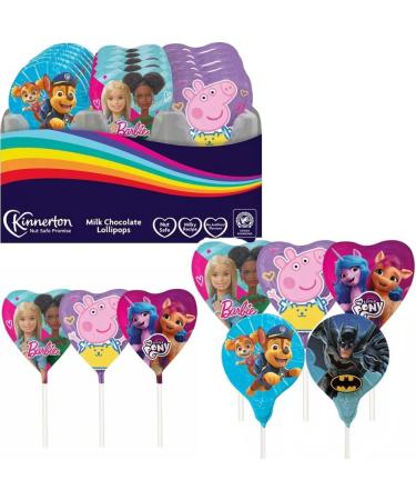 Kinnertton Milk Chocolate Lollipops 27 22g - Delicious milk chocolate lollipops | Full Box - Buy Online on GoSupps.com