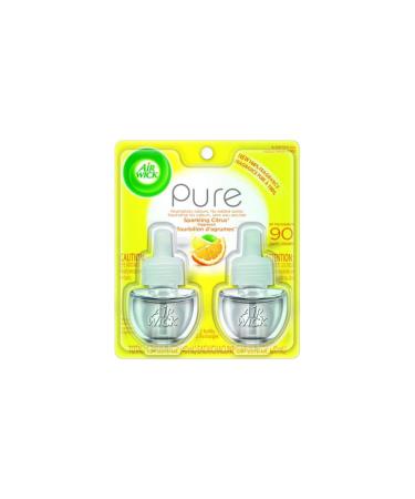 Air Wick Plug in Scented Oil Refill 2ct Sweet Orange and Lemon Air Freshener Essential Oils