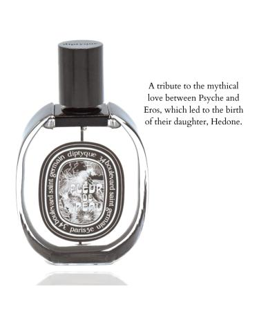 Diptyque Fleur de Peau Eau de Parfum - 75 ml Floral Rose Sandalwood 2.5 Fl Oz (Pack of 1) - Buy Online on GoSupps.com