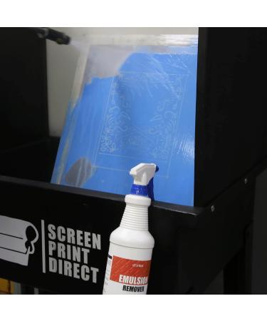 Ecotex Screen Printing Emulsion Remover (Pint - 16oz.) - Photo Emulsion Cleaner on Screen Printing Screens - Silk Screen Photopolymer Emulsion Stencil Remover - Easy to Use Screen Printing Supplies 16 Fl Oz (Pack of 1) - Buy Online on GoSupps.com