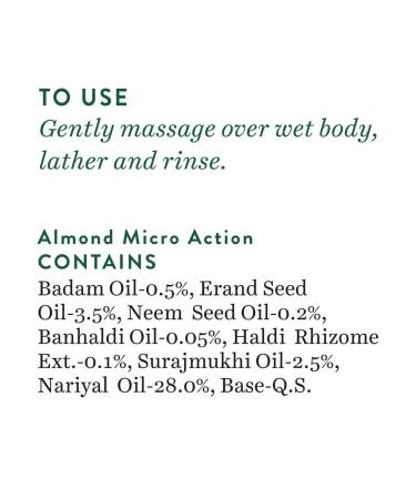 Biotique Almond Oil Ultra Rich Body Wash - Nourishing Botanical Extracts | 200 ml - International Shipping Available - Buy Online on GoSupps.com