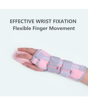 Carpal Tunnel Wrist Brace for Left Hand - Adjustable Night Support with Replaceable Splints Pain Relief for Tendonitis & Arthritis - Women s Hand Brace - Buy Online on GoSupps.com