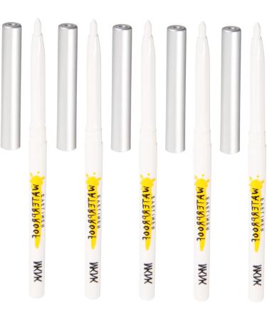 FOMIYES 20 Pcs White Lying Silkworm Pen Eyeliner Pencil Xmas Tree Concrete Eyeshadow Pen Set Girl Make up - Buy Online on GoSupps.com