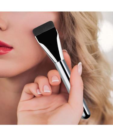 2024 Ultra Thin Foundation Brush Flat Blush Concealer Brush Liquid Powder Brush for Creamy Powdery or Liquid Foundation (Size : 2pcs) - Buy Online on GoSupps.com