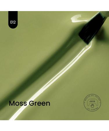 MEGIOR Green Gel Nail Polish 15ml Moss Green Gel Polish 1PCS Soak Off UV LED Nail Gel Polish for Nail Art Manicure Salon DIY Home for Women Girls Nails - Buy Online on GoSupps.com