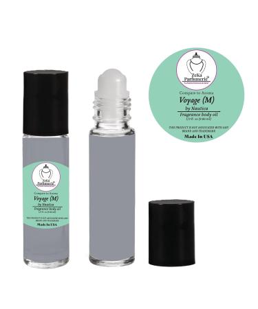 Compare to Aroma Voyage by Nautica for Men | 1/3 oz Fragrance Body Oil Roll-On | International Shipping - Buy Online on GoSupps.com