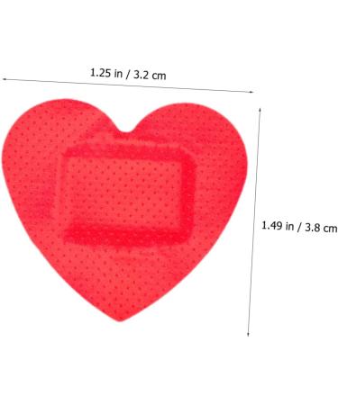Toddmomy Heart Stickers & Bandages - 90 Sheets Waterproof Care Supplies for Kids | All-Purpose Protective Patches in Bulk - Buy Online on GoSupps.com