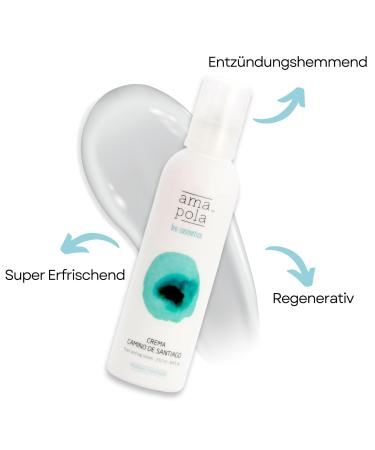Amapola Biocosmetics Creme Camino de Santiago | Eco-Friendly Moisture Care for Tired & Cracked Feet | Natural & Vegan | 250 ml - Buy Online on GoSupps.com