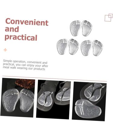 FOMIYES 9 Pairs Gel Forefoot Cushion Pads | Premium Foot Inserts & Metatarsal Support for Comfort & Grip - Perfect for Sandals & Shoes - Buy Online on GoSupps.com