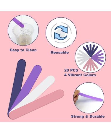 HTVRONT 20PCS PVC Stir Sticks for Epoxy Resin Mixing - Reusable Plastic Stirring Sticks in 4 Colors for Resin, Liquid, Paint, Molds, DIY Crafts - Buy Online on GoSupps.com