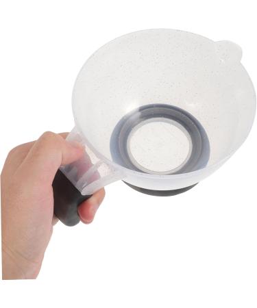 DOITOOL Mixing Bowls Tools Hair Dye Making Hair Dying Mixing Bowl Hair Dye Mixing Bowl with Handle Facial Hair Dye Bowl DIY Hair Dye Holder Bowl for Mixing Silica Gel Care Hair Color Brush - Buy Online on GoSupps.com