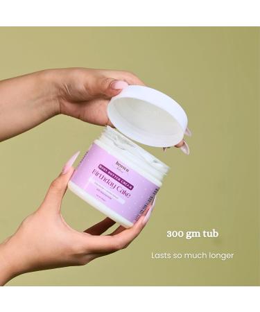 RUVYAA Brown Butters Birthday Cake Body Butter Cream | 300g | Niacinamide for even skin tone | Shea Butter for hydration | Non-greasy long-lasting | For all skin types | Unisex - Buy Online on GoSupps.com