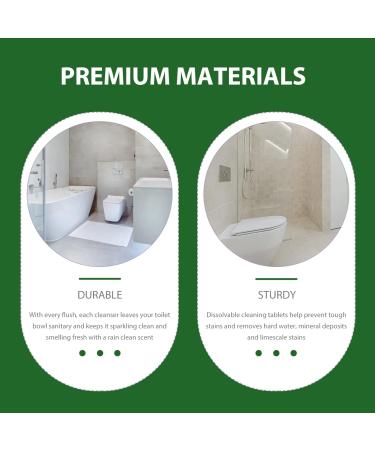 TOPBATHY 2 Boxes Toilet Bowl Cleaner Effervescent Tablet Toilet Cleaning Effervescent Cubes - Buy Online on GoSupps.com