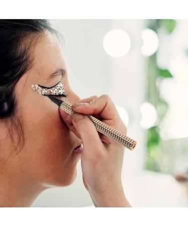 DRESSOOS Eyeliner Eye Pencil Liner Eye Line Pen Eye Liner Pencils Women Makeup Tool Liquid Golden - Buy Online on GoSupps.com