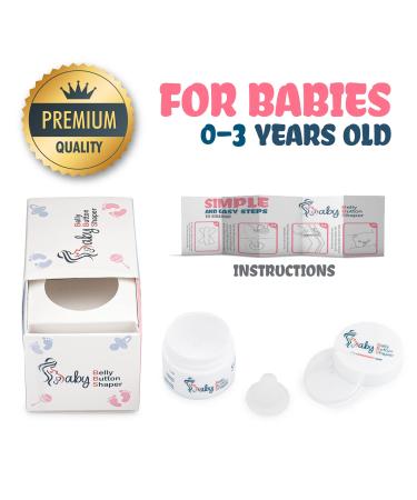 Baby Belly Button Shaper Plug | Umbilical Hernia Belt | Baby Stomach Band - Newborn Care Essentials - Buy Online on GoSupps.com