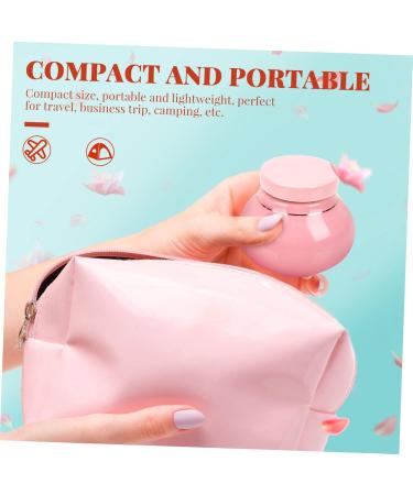 POPETPOP Storage Bottle Cans Coffee Sample Face Cream Jars Empty Porcelain Loose Tea Tin Tea Storage Canister Face Hand Ceramic Tea Coffee Sugar Jar Makeup Earrings Travel Cosmetic Ceramics 6x5.5cm Pink - Buy Online on GoSupps.com