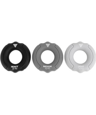 Gornation Griff Power Trainer Set - 3 Resistance Levels for Progressive Training | Portable Silicone Handles for Forearm & Hand Strength - Buy Online on GoSupps.com