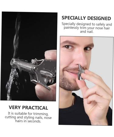 Hemoton Nose Hair Trimmer for Women & Men - Portable Electric Grooming Device | Stainless Steel Nose Hair Remover | Best Lady Shaver & Mens Razors - Buy Online on GoSupps.com