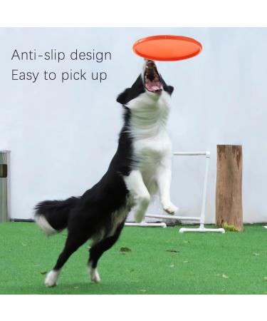 Zhouhon 3-Pack Flying Rubber Dog Toys - Perfect for Outdoor Fun Training Throwing & Catching - Buy Online on GoSupps.com