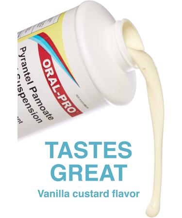 Buy Oral Pro Pyrantel Pamoate Oral Suspension 50mgmL 32oz - Effective Parasite Treatment - Buy Online on GoSupps.com