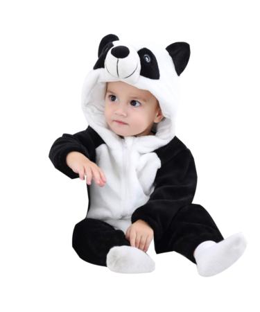 WSLCN Unisex Baby Toddlers Romper Jumpsuit Hooded Cartoon Pyjamas Sleepsuits 21-c 6-12 Months