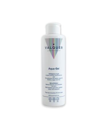 Aqua-gel facial scrub from Valquer Laboratories. With bamboo granules. Moisturizing anti-aging antioxidant and purifying. All skin types - 200 ml