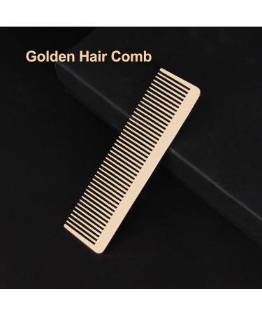 Golden Mini Wide dents Hair Peigt Style Portable Barbe pour le salon domicile - Buy Online on GoSupps.com