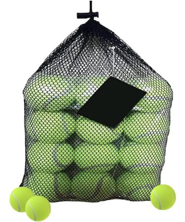 ACCURATE Durable Sport Play Tennis Cricket Dog Toy Ball with Mesh Carrying Bag Sturdy & Durable Great For Lessons Practice Throwing Machines Adults Children Exercise Pets 3 PK - Buy Online on GoSupps.com
