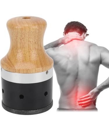 Moxa Stick Box Holder - No Burns Acupuncture Stone Hardware Premium Oak Wood | International Shipping - Buy Online on GoSupps.com