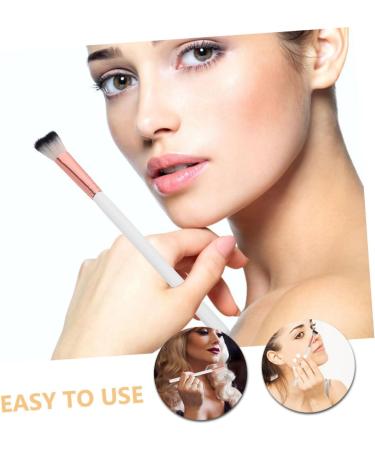 PLAFOPE Fish Tail Brush Blush Brush Highlighter Powder Makeup Brush Loose Powder Brush Contour Brush White 18.50X1.00X1.00CM White - Buy Online on GoSupps.com