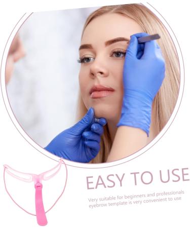 Balacoo 9 Sets Eyebrow Aid Eyebrow Shaping Template Eyebrow Shaping Stencil Plastic Eyebrow Template Shaper 1 count (Pack of 1) Pinkx3pcs - Buy Online on GoSupps.com