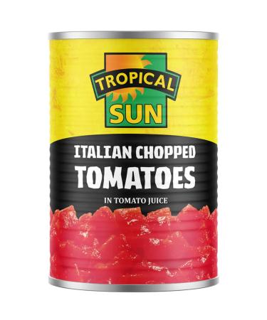 3 x Tropical Sun Chopped Tomatoes 12 x 400g