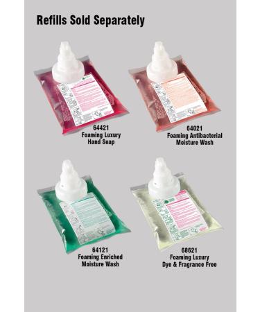 Health Guard 68621 Foaming Luxury Hand Soap D&FF 1000 mL Counter Mount Refill Bag Clear with No Fragrance (Pack of 3) - Buy Online on GoSupps.com
