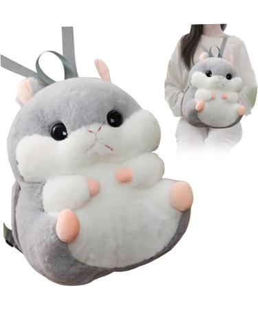Hot Water Bottle Covers Only Soft Plush Animal Hot Water Bottle Backpack with Strap Warm Cute Hot Water Bag Cover Hamster Hot Water Bottle - Buy Online on GoSupps.com