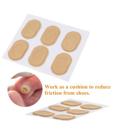 Jiuxuerim 18-Piece Bunion Cushions Pad Set for Bunion Pain Relief - Adhesive Fabric Toe & Foot Protector Pads - Buy Online on GoSupps.com