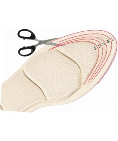 FRCOLOR High Heel Insoles for Plantar Fasciitis | Back Heel Pads & Inserts | Foot Care Products - Pink Medium - Buy Online on GoSupps.com