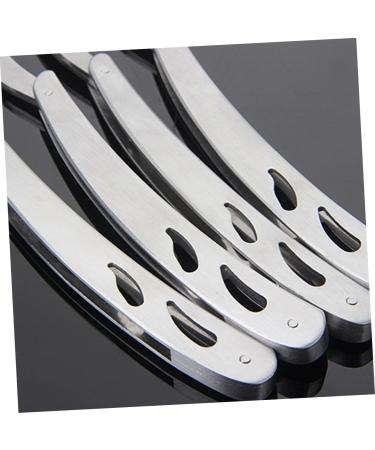 Buy NOLITOY Vintage Razor Holder - Stainless Steel Folding Razor Holder for Travel & Safety | International Shipping Available - Buy Online on GoSupps.com