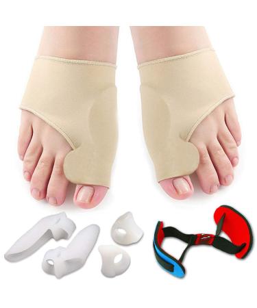 FONGDY Healthguard Premium Bunion Corrector Sock Bunion Pain Relief Protector Sleeves Kit Bunion Relief Protector Sleeve