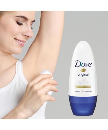 Dove Original Roll-On 50ml: Long-Lasting Antiperspirant by Dove - Buy Online on GoSupps.com