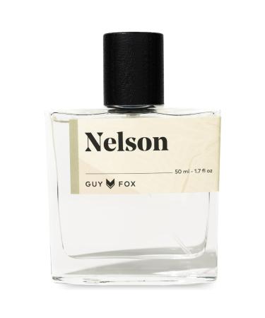 GUY FOX - Nelson - Cologne For Men | Eucalyptus Sandalwood & American Cedar | Fresh Woodsy Aromatic Men's Cologne | Men's Fragrance | 1.7 Fl Oz - Buy Online on GoSupps.com